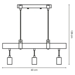 Hanglamp Denton -Verlichtingswinkel 12 1097