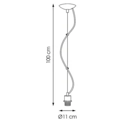 Hanglamp, Rond Basic Deluxe -Verlichtingswinkel 12 1164