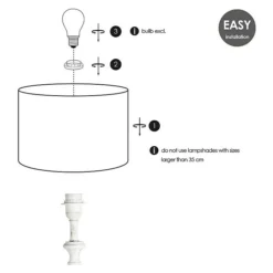 Lampvoet Step Rond -Verlichtingswinkel 12 1221