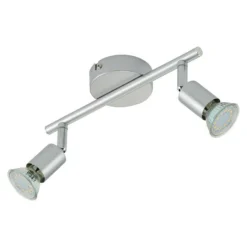 Led-plafondspot Plafondspot Met 2 GU10 Lampjes