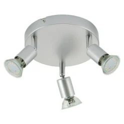 Led-plafondlamp Plafondlamp Met 3 GU10 Lampjes