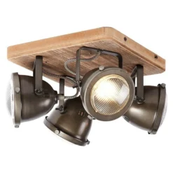 BRILLIANT Plafondspot Wood -Verlichtingswinkel 12 1312