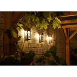 LuxForm Buitenwandlamp Met Sensor Oregon -Verlichtingswinkel 12 308