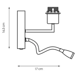 Wandlamp Read -Verlichtingswinkel 12 528